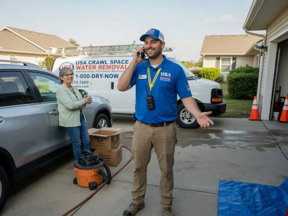 Crawl Space Water Removal Coyle, OK FAQs